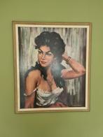 Vintage Ilonka 1960 schilderij, Antiek en Kunst, Ophalen
