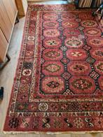 Groot Handgeknoopt Wollen Vloerkleed 315x225cm, Ophalen, Gebruikt, Vintage, 200 cm of meer