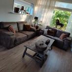 2 en 2,5 zits banken te koop, Huis en Inrichting, Ophalen, Zo goed als nieuw, Stof