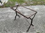 Leuk ( giet-) ijzeren onderstel tbv een tafel, Ophalen, Zo goed als nieuw, Rechthoekig, Metaal