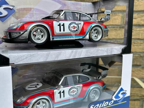 PORSCHE 911(964) RWB "KAMIWAZA MARTINI RACING" Solido 1:18, Hobby en Vrije tijd, Modelauto's | 1:18, Nieuw, Auto, Solido, Ophalen of Verzenden