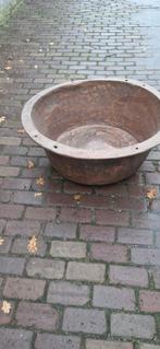 Oude koperen wasteil / plantenbak, Ophalen, Gebruikt