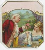 etiket V -1718    sigarenbandjes, Verzenden, Nieuw, Sigarenbandjes