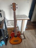 Eko BA 1 E akoestische basgitaar, gigbag en snaren, Muziek en Instrumenten, Snaarinstrumenten | Gitaren | Bas, Ophalen, Gebruikt