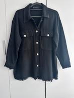 Nisan dames overhemd blouse zwart M 40 overshirt, Kleding | Dames, Ophalen of Verzenden, Zo goed als nieuw, Maat 38/40 (M), Zwart
