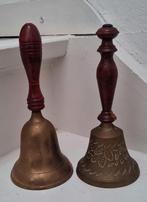 Vintage handbel schoolbel, Ophalen of Verzenden