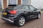 Audi Q2 - origineel NL auto!! - 35 Tfsi 150pk S-Tronic 2021, 65 €/maand, 4 cilinders, Leder en Stof, Zwart