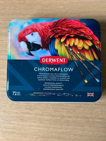 72 Derwent chromaflow zgan beschikbaar voor biedingen