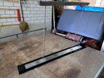 brede glazen kamerlamp, Ophalen, Modern, Minder dan 50 cm, Glas