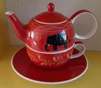 Cha Cult theepot met thee kop Cha Cult, handgeschilderd, Ophalen, Overige typen, Nieuw, Overige stijlen