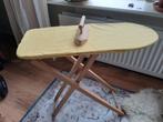 Houten Strijkplank met Strijkijzer - Inklapbaar, Ophalen, Gebruikt, Overige typen