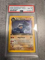 PSA 8 - 2000 Pokémon Rocket Dark Machamp - Holo 1st Edition, Ophalen of Verzenden, Nieuw, Overige typen, Foil