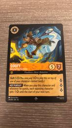 Disney Lorcana Goofy galumphing gumshoe 24-204 10WHI nonfoil, Ophalen of Verzenden, Zo goed als nieuw, Losse kaart