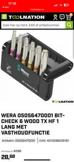 Wera bitset 10 sets, Doe-het-zelf en Verbouw, Gereedschap | Handgereedschap, Ophalen of Verzenden, Nieuw