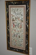 Chinese geborduurde mouw, Ophalen