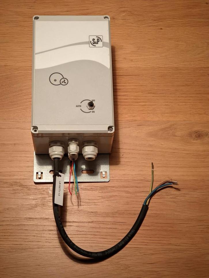 VAPZ 3 Spanningsvariator - Soler & Palau, Doe-het-zelf en Verbouw, Ventilatie en Afzuiging, Zo goed als nieuw, Ventilator, Ophalen of Verzenden