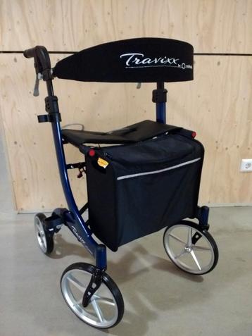 Travixx Deluxe M lichtgewicht rollator incl Servicebeurt 