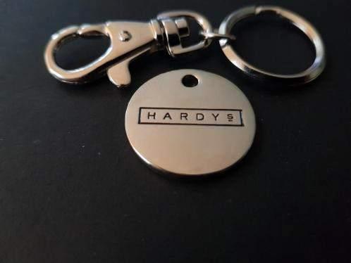 Winkelwagen muntje Hardys (8), Verzamelen, Winkelwagenmuntjes, Ophalen of Verzenden