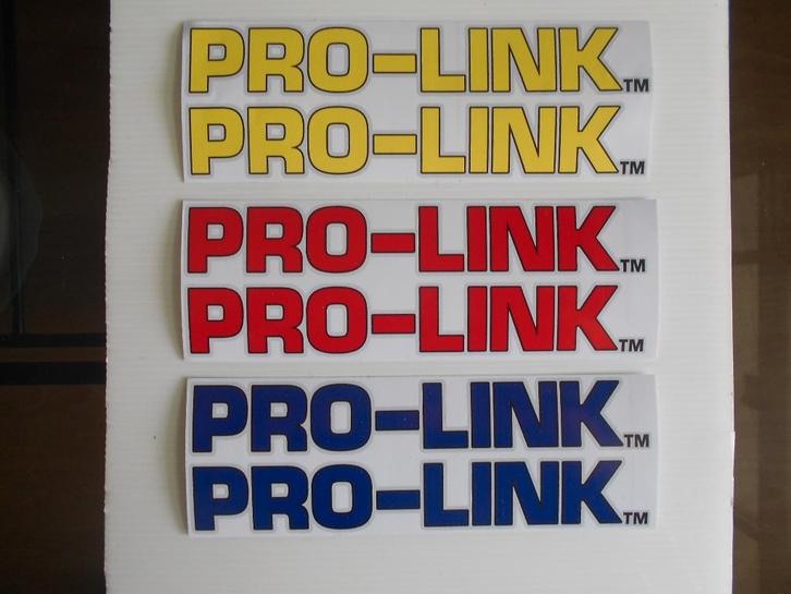 Nieuwe PRO-LINK Sticker setjes   MBX - MTX - NSR - XL - CRF, Motoren, Accessoires | Stickers, Verzenden