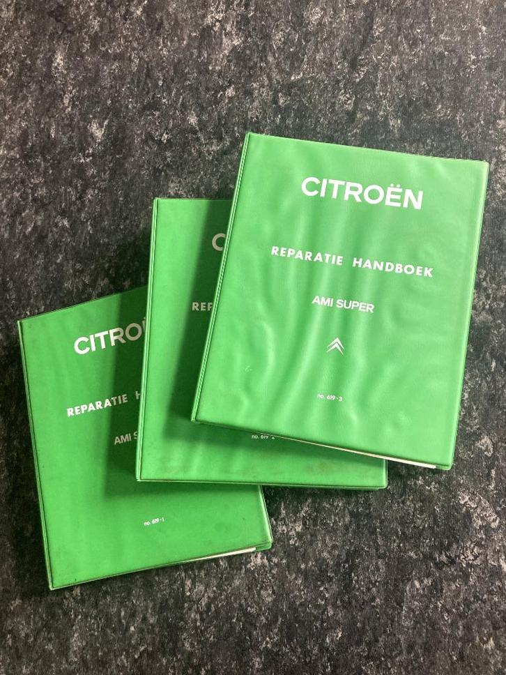 Werkplaatshandboek Citroën Ami Super 3-delig, Boeken, Auto's | Folders en Tijdschriften, Gelezen, Citroën, Ophalen of Verzenden