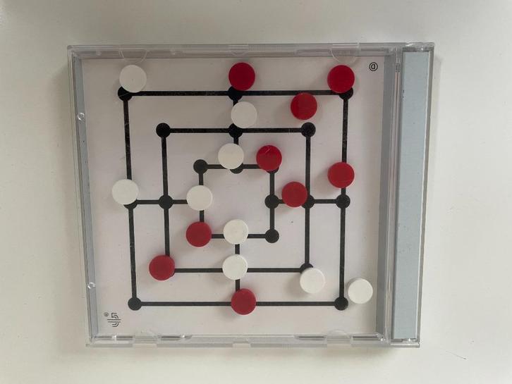 C274 Compact Game Molenspel CD Formaat, Hobby en Vrije tijd, Gezelschapsspellen | Bordspellen, Gebruikt, Een of twee spelers, Reisspel