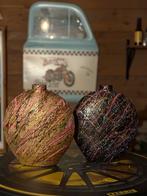 Schildpad vazen met verf, Huis en Inrichting, Woonaccessoires | Vazen, Overige materialen, Gebruikt, Overige kleuren, Ophalen of Verzenden