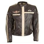 Nieuw bruin leren MQP Lookwell Bikerjack 54 XL, Heren, Jas | leer, Lookwell, Ophalen of Verzenden