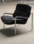 Jurgen Kastholm kusch & co vintage fauteuil, Ophalen, Gebruikt, Zwart, Leer