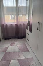 Vitrage met rings, Huis en Inrichting, Stoffering | Gordijnen en Lamellen, 200 cm of meer, Wit, Ophalen of Verzenden, Zo goed als nieuw