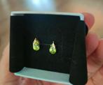 Gouden dam Oorbellen met Peridot - 14 Karaat - Nieuw, Sieraden, Tassen en Uiterlijk, Oorbellen, Nieuw, Ophalen of Verzenden, Met edelsteen