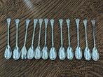 Gero Art Deco verzilverde theelepels, Antiek en Kunst, Antiek | Bestek, Ophalen of Verzenden