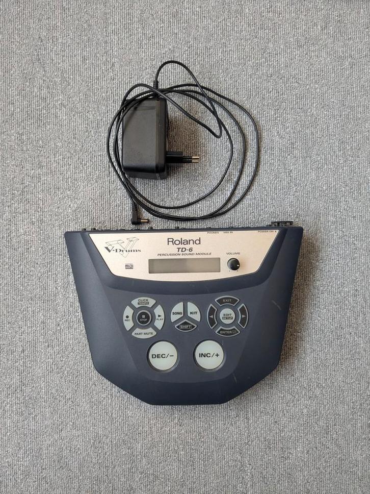 Roland TD-6 Drum Module - Goede Staat!, Muziek en Instrumenten, Soundmodules, Zo goed als nieuw, Roland, Ophalen of Verzenden