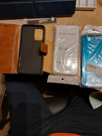 3x Galaxy A52 5G Hoesjes . beschikbaar voor biedingen