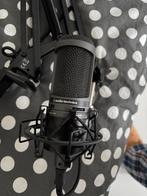 Audio Technica AT2020 - Streamen, Muziek en Instrumenten, Microfoons, Ophalen of Verzenden, Gebruikt, Studiomicrofoon