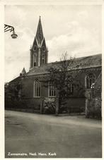 Zonnemaire, Ned. Herv. Kerk - 1955 gelopen, Verzamelen, 1940 tot 1960, Gelopen, Ophalen of Verzenden