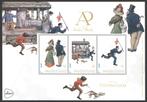 Postzegels Anton Pieck: Stoomtram, Postzegels en Munten, Postzegels | Nederland, Ophalen of Verzenden, Na 1940, Postfris