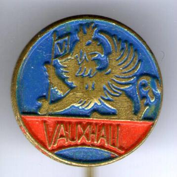 VAUXHALL blauw/rood op koper auto speldje ( D_113 ) beschikbaar voor biedingen