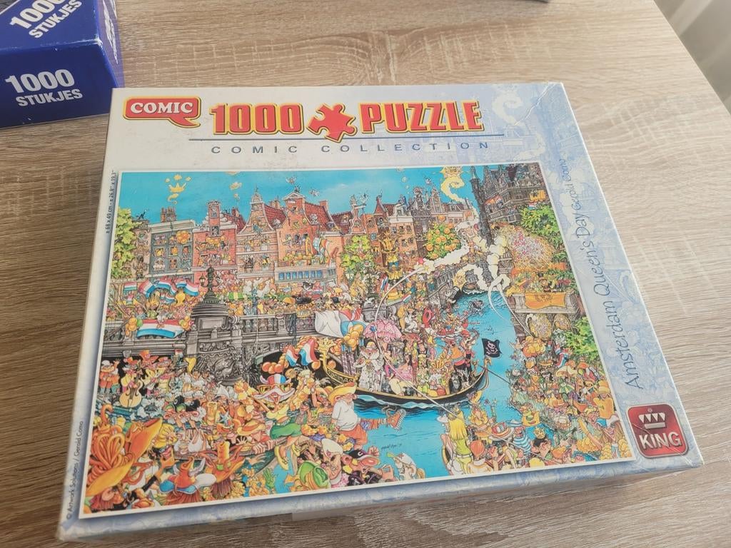 King puzzel 1000st, Ophalen of Verzenden, 500 t/m 1500 stukjes, Gebruikt