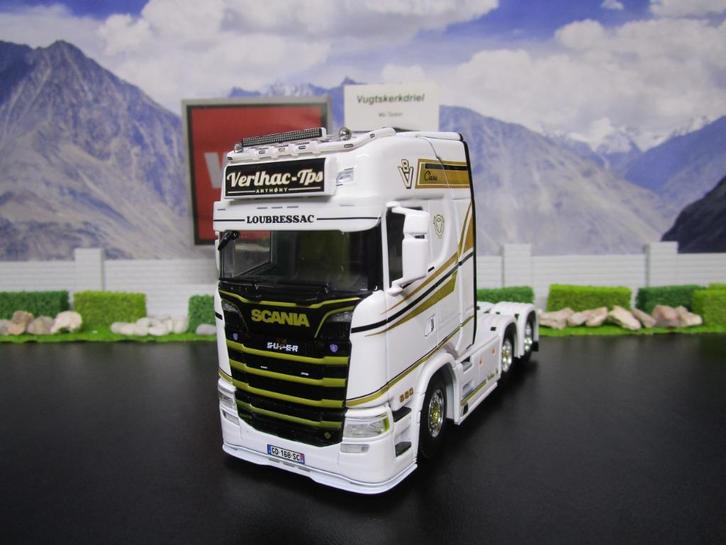 Wsi 01-3926 Scania S Highline CS20H 6x2 , Verlhac TPS, Hobby en Vrije tijd, Modelauto's | 1:50, Nieuw, Bus of Vrachtwagen, Wsi