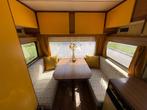 retro Chateau Grand Prix 364 caravan - gepimpt gerenoveerd, Caravans en Kamperen, Caravans, Chateau, Luifel, Treinzit, Particulier