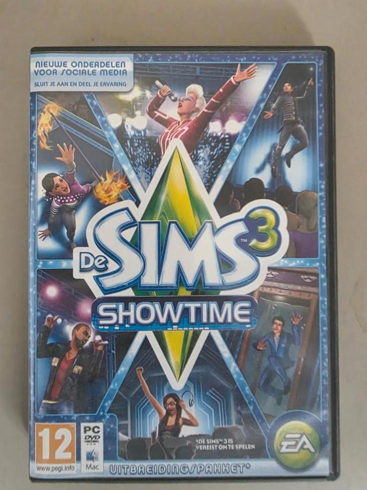 Pc game De Sims 3 showtime, Spelcomputers en Games, Games | Pc, Zo goed als nieuw, Strategie en Constructie, 1 speler, Vanaf 3 jaar