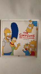 The Simpsons 1991 Fun Calendar, kalender. Heel mooi. 5C2, Verzamelen, Film en Tv, Gebruikt, Ophalen of Verzenden