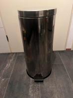 Pedaal emmer / prullebak, Huis en Inrichting, Woonaccessoires | Prullenbakken, Ophalen, Gebruikt, Met pedaal, Metaal