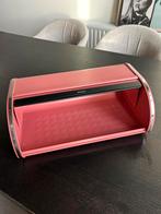 Brabantia oud roze broodtrommel, Huis en Inrichting, Minder dan 50 cm, Ophalen of Verzenden, Zo goed als nieuw, Minder dan 25 cm
