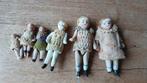 6 antieke poppenhuis popjes, Ophalen of Verzenden