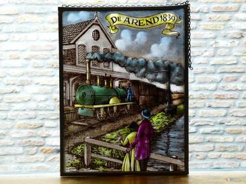 Glas in lood De Arend 1839 stoomlocomotief / trein beschikbaar voor biedingen