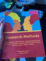 Research Methods - Universiteit Utrecht, Boeken, Studieboeken en Cursussen, Ophalen of Verzenden, Zo goed als nieuw, HBO