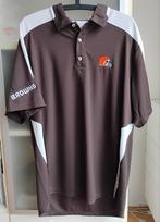 NFL - Cleveland Browns Polo - REEBOK, Kleding | Heren, Maat 52/54 (L), Bruin, Nieuw, Ophalen of Verzenden