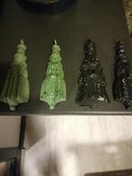 4 ANTIEKE ZWARE GORDIJN CONTRA GEWICHTEN FRANS 20 X7 CM., Antiek en Kunst, Ophalen of Verzenden