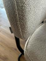 2 naturel bouclé stoelen, Huis en Inrichting, Stoelen, Ophalen, Twee, Wit, Zo goed als nieuw